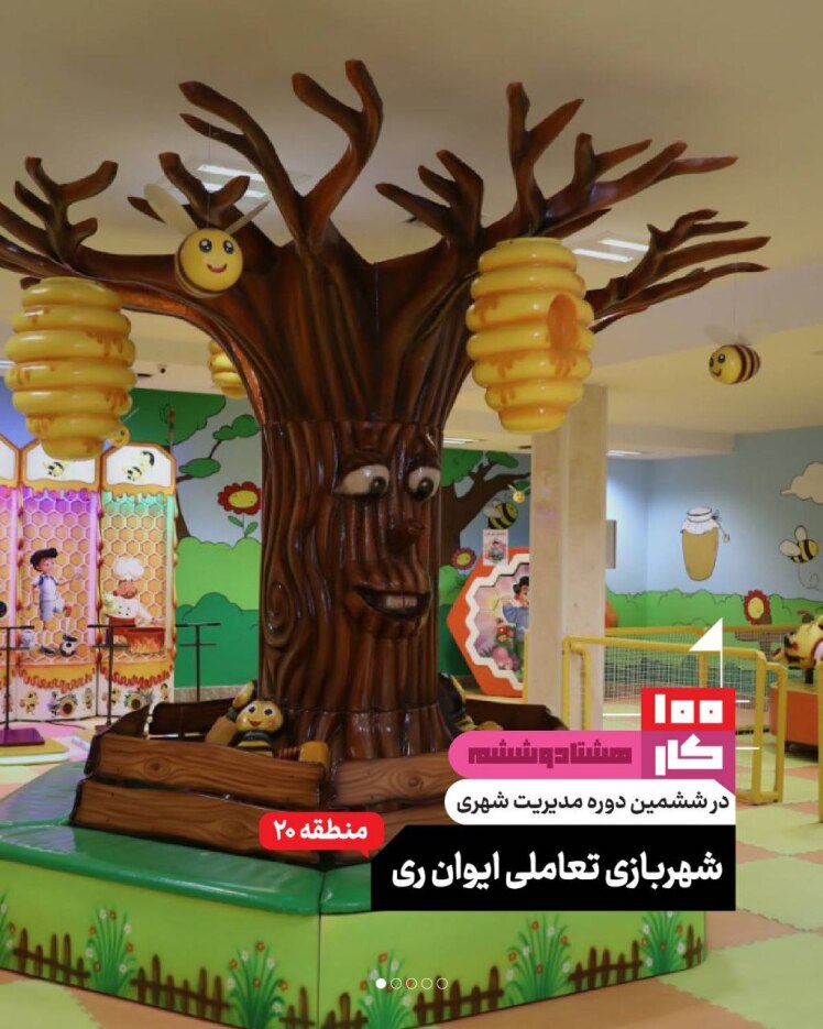 کار هشتاد و ششم: شهربازی تعاملی ایوان ری (منطقه ۲۰)